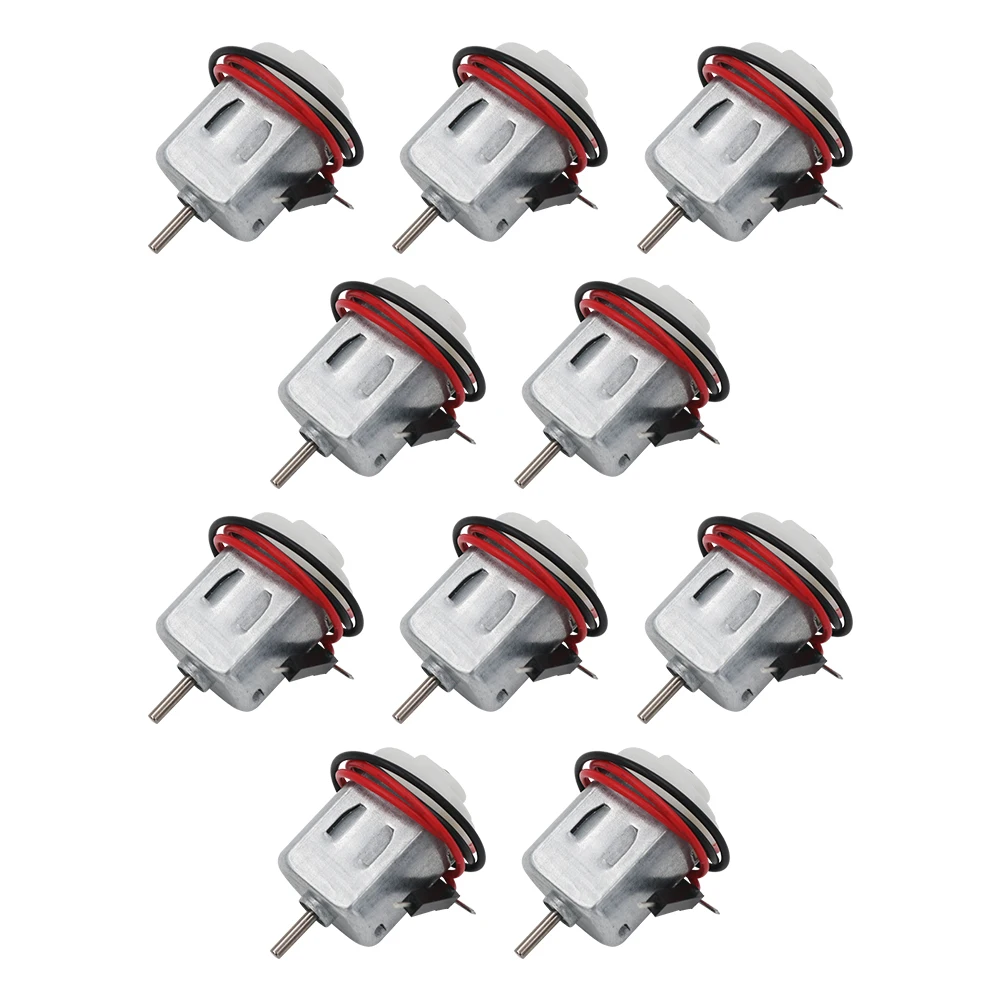 

10Pcs/lot Miniature DC Motor DIY Toy 130 Small Electric Motor 3V to 6V Low Voltage