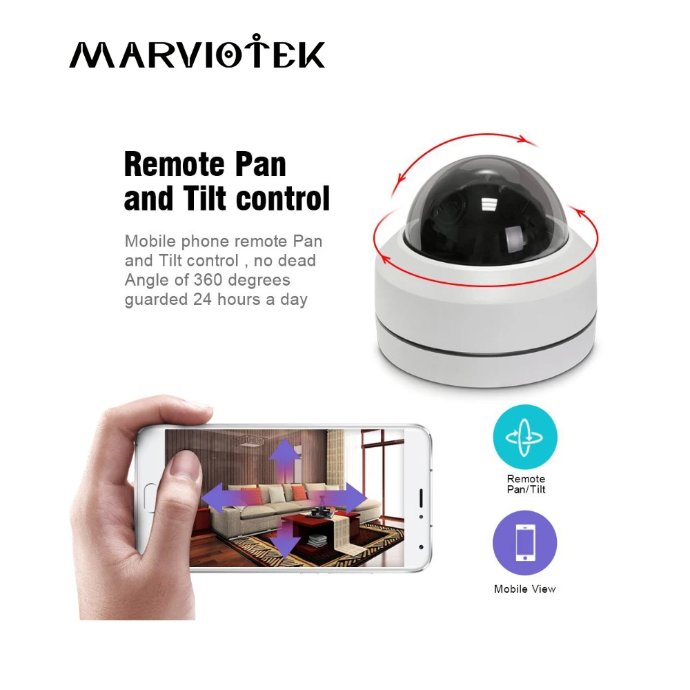 

5MP 4X Optical Zoom Dome Camera Outdoor Waterproof 2.5" Mini IP PTZ Camera HD P2P 1080P IP Camera Outdoor Night Vision ONVIF