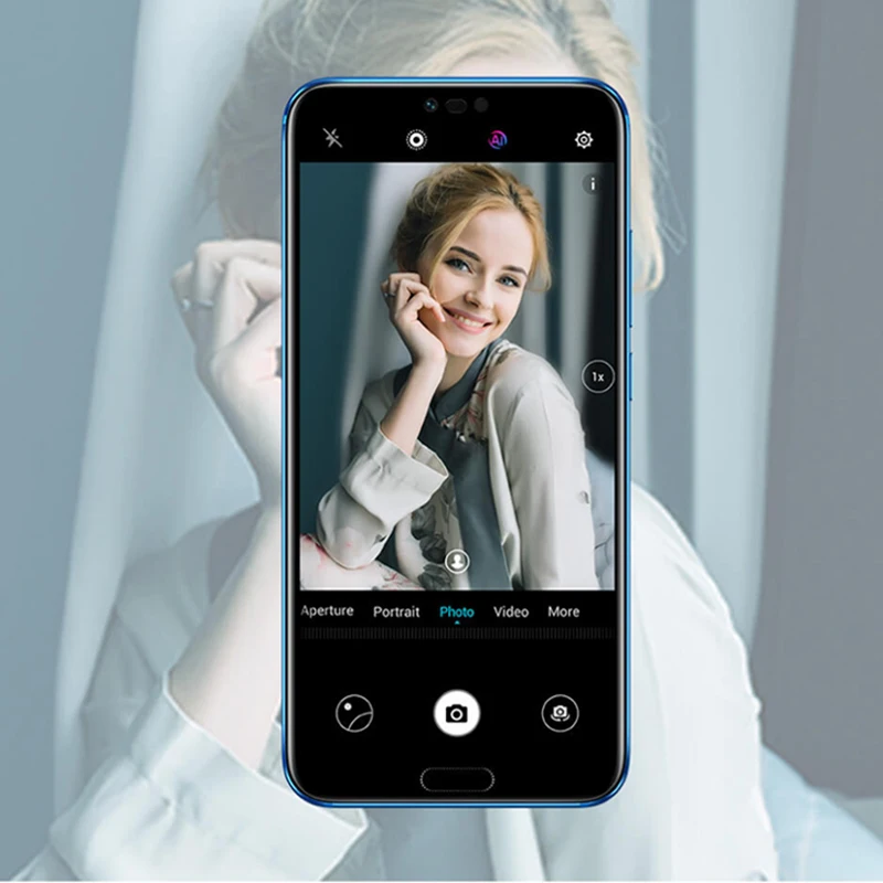 Google Play Honor 10 64 ГБ/128 ГБ NFC Смартфон Kirin 970 Octa Core 5 84 &quotполный экран 24 МП Двойная