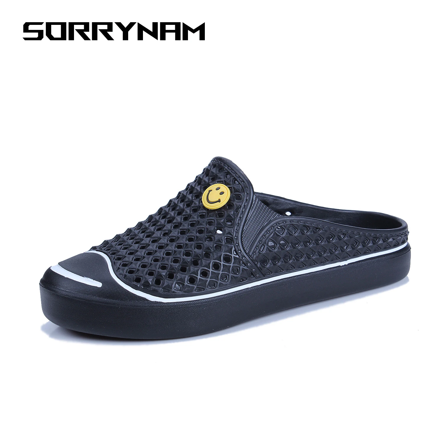 

Unisex Garden Clogs Shoes Sandals Slippers Beach Footwear Water Bash Summer Slippers for Women Men Walk Quick-Dry Sorrynam