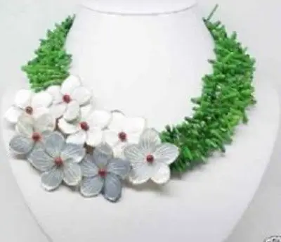 

Hot sell ->@@ Hot sale S>>>>>Charming new design green coral cameo flower necklace -Top quality free shipping