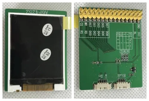 1 77 дюймовый SPI TFT ЖК-экран с адаптером платы ST7735S Привод IC 8/9Bit параллельный
