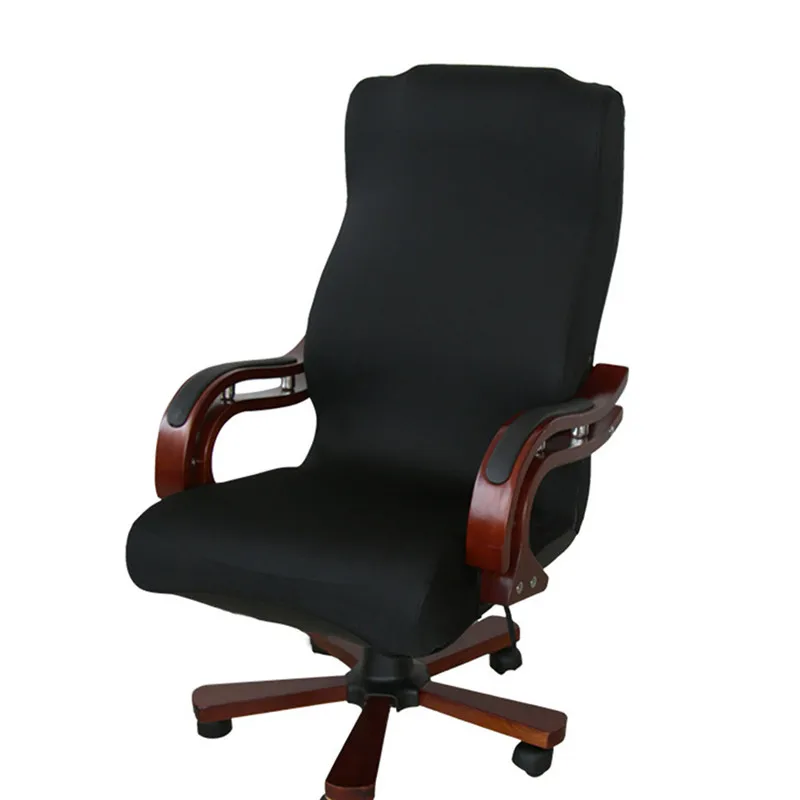 

Elastic Office Computer Chair Cover Side Arm Chair Cover Recouvre Chaise Stretch Rotating Lift Chair Cover Without Chair 29