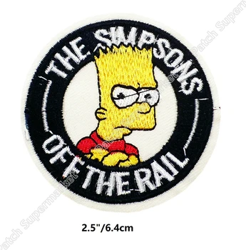 

Family Cartoon Anime patches for clothing COMICS Charaters Badge TV movie Figure fancy Embroidered iron on halloween costume
