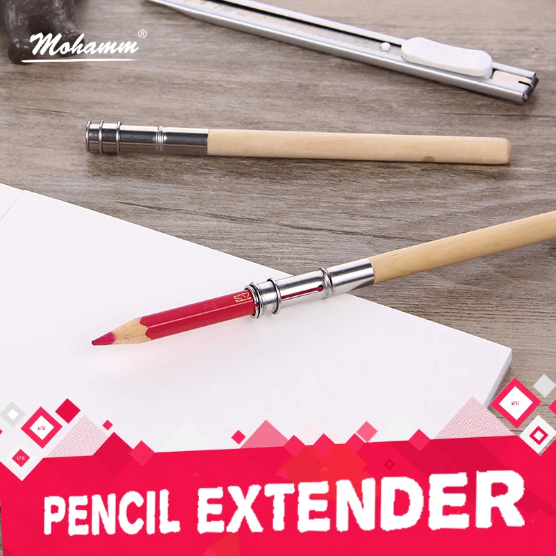 Buy Art Pencil Lengthening Lengthener Pencil Extender Holder Adjustable Dual