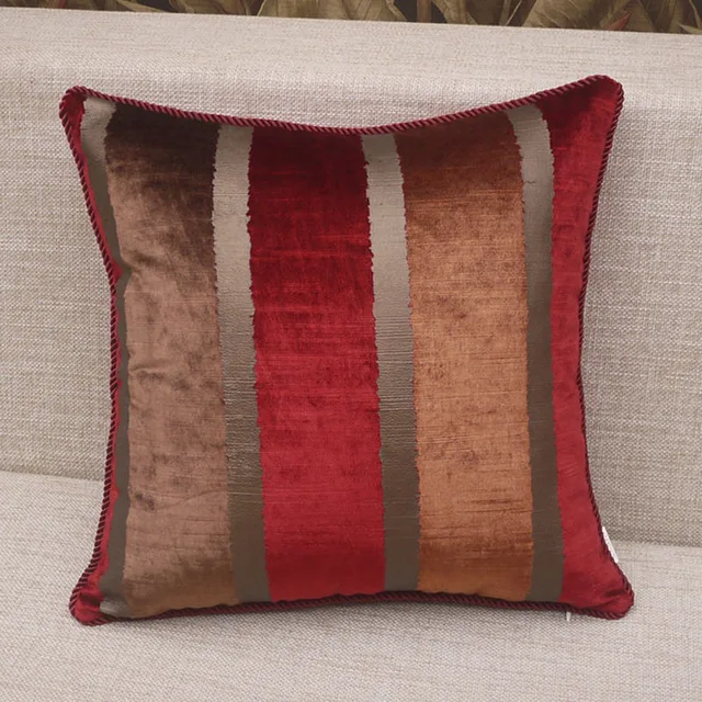 Vintage Fabric Pillows Sofa Cover Set Ethnic Pillow Covers Ikea Vintage Fabric Pillows Sofa Cover Set Ethnic Pillow Covers Ikea Decoration Red Brown Plaid Shabby Chic