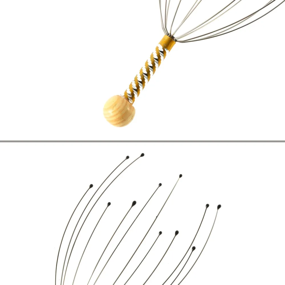 Многофункциональный антистрессовый Массажер для волос и кожи головы, массажер для тела и головы, для снятия оплаченного стресса, инструмент для расслабления мышц, для домашнего использования в офисе