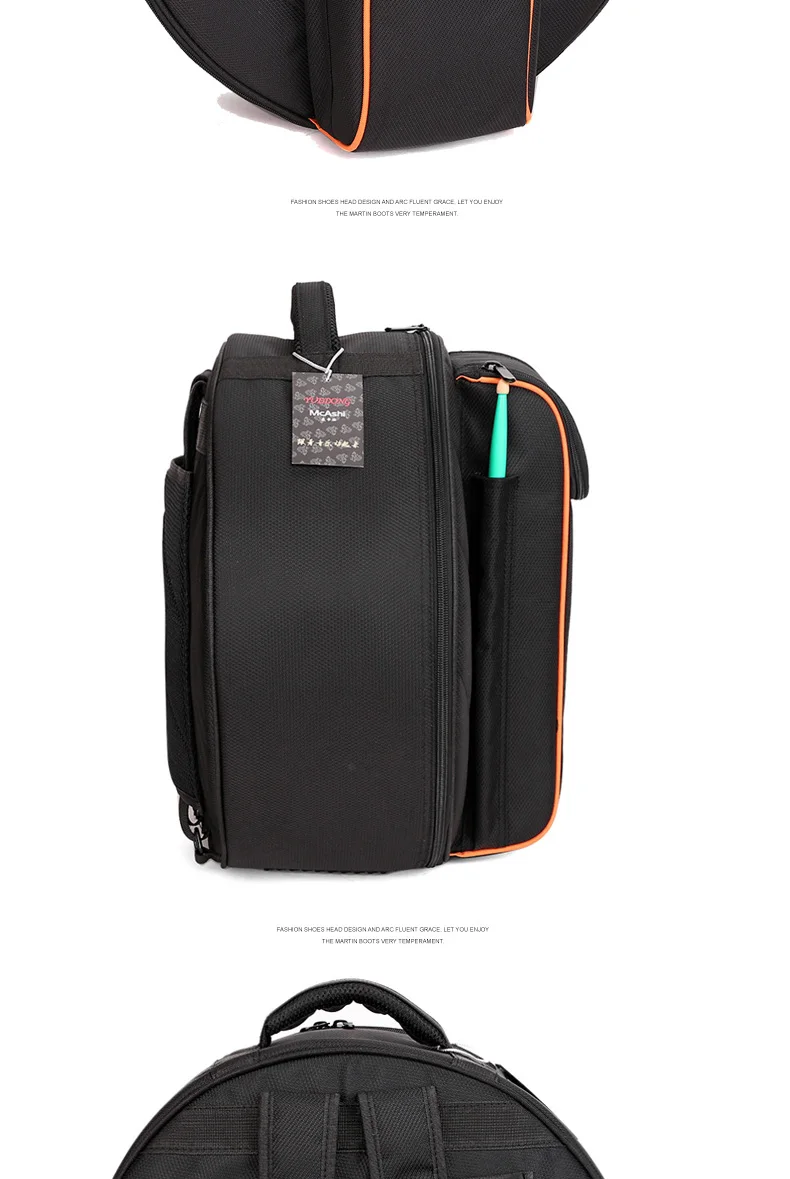 BN Durable 14 Inch Snare Drum Bag Backpack Case with Shoulder-Strap Home, Furniture & DIY