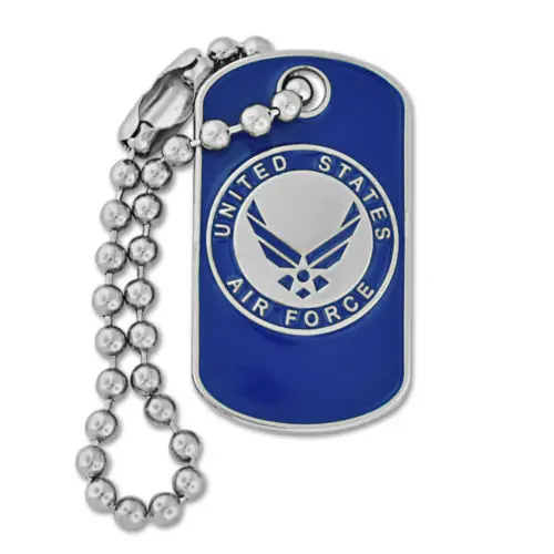 cheap soft enamel dog tag custom high quality Stainless Steel Custom Military U.S. Air Force Dog Tag Enamel | Дом и сад