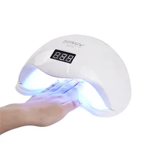 Автоматический сенсор 48 Вт Профессиональный 365+ 405nm УФ светодиодный светильник Сушилка для ногтей Лаковая машина подходит для отверждения всех ногтей Гель-лак для отверждения ногтей инструмент