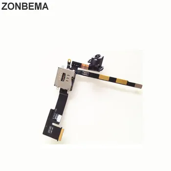 

ZONBEMA 50pcs/lot High quality Headphone Audio Jack port Flex Cable Ribbon for iPad 2