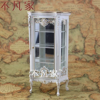 

DOLLHOUSE MINIATURE FURNITURE 1/12 SCALE MINIATURE DISPLAY CABINET