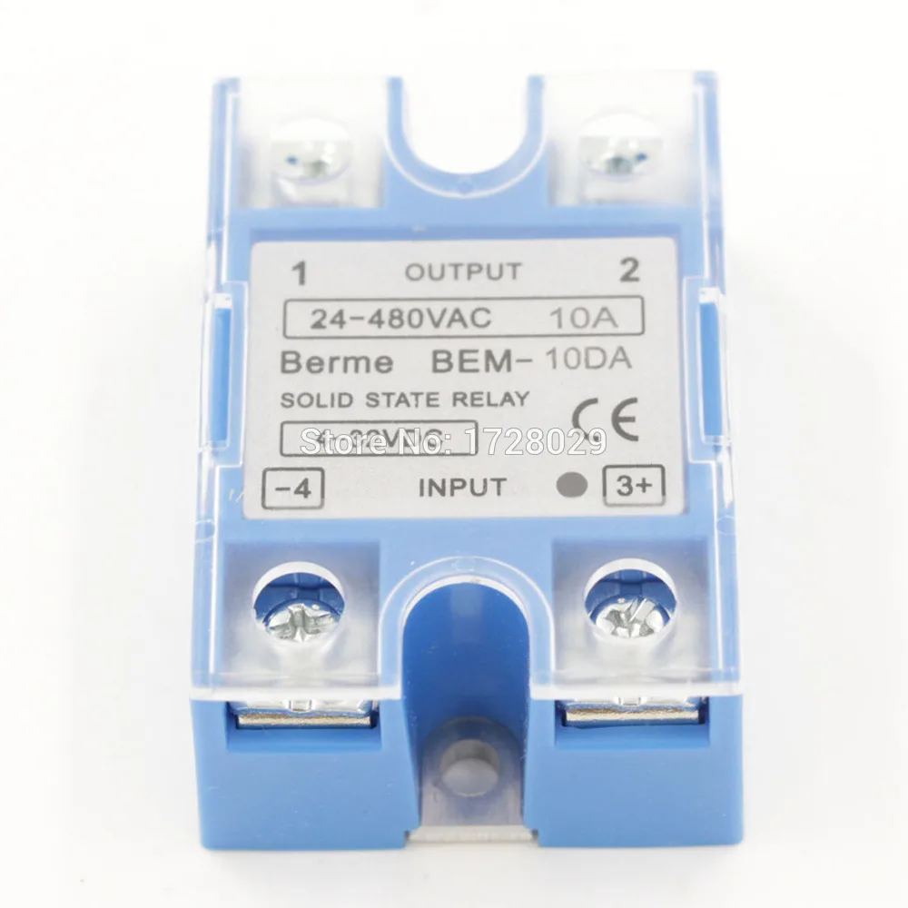 

Berme Brand Middle-end Solide State Relay 10A SSR BEM-10DA