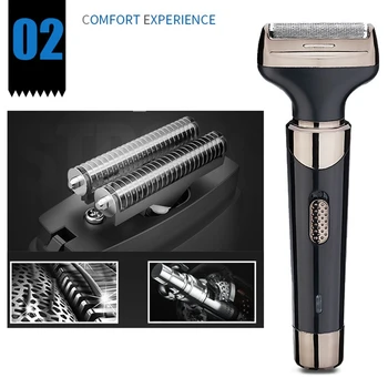 

Mini Beard Razor Electric Shave Body Trimmer Men Shaver Electric Multifunctional Personal Cleaning Rechargeable