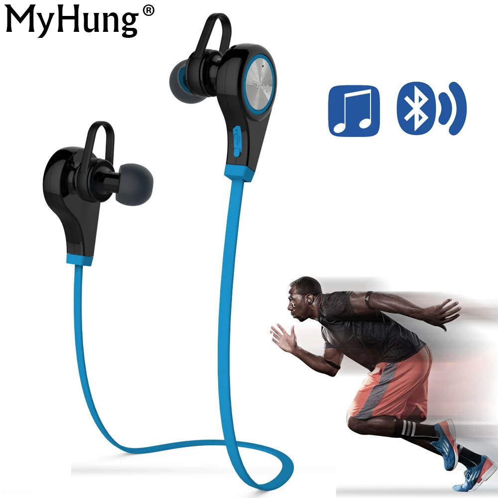 Q9 Bluetooth автомобильный комплект Беспроводные спортивные наушники в ухо гарнитура