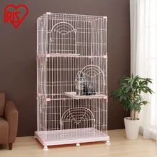 Pet cat cage double triple Queen Villa PEC903902