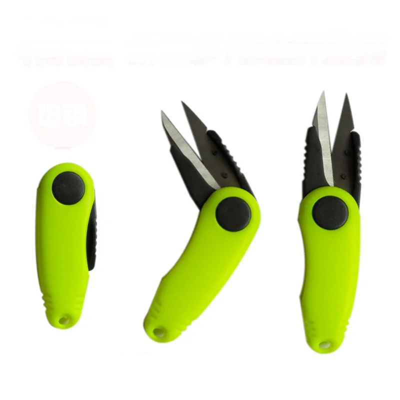 

Fish Use Scissors Accessories For Fishing Line Cut Clipper Multi-purpose Fishing Tackle Fold Scissor Shrimp-Shaped