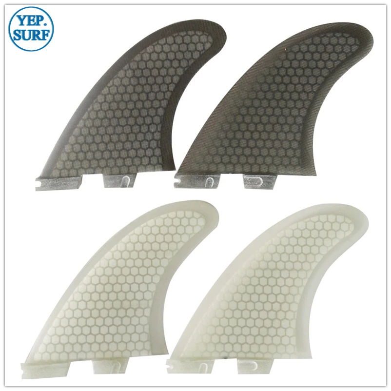 

FCSII TWIN FIN Surfboard Fins TWIN FIN black color/white color quillas surf fins