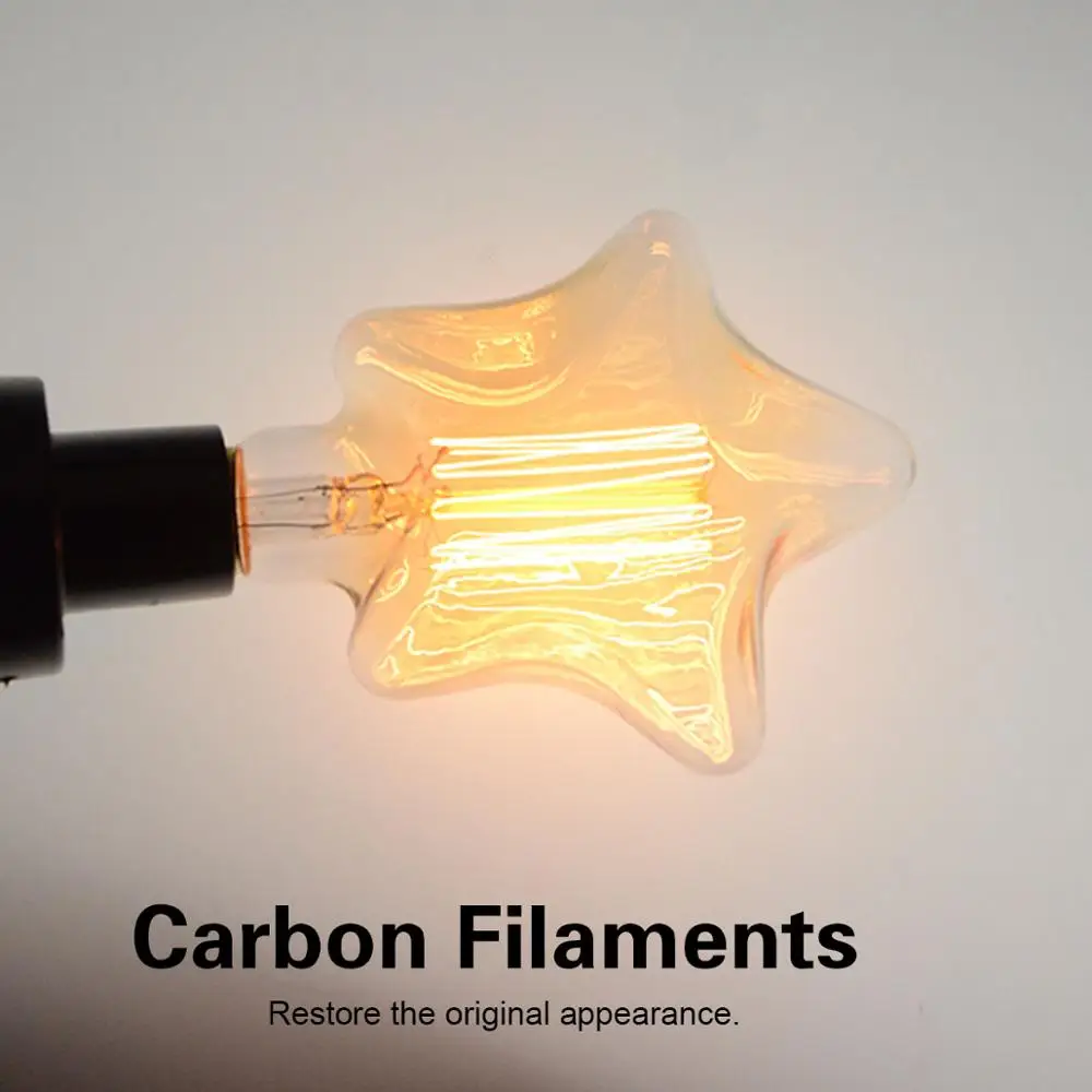 E27 LED ночник винтажная лампа Эдисона 220В лампада светодиодная креативная личность