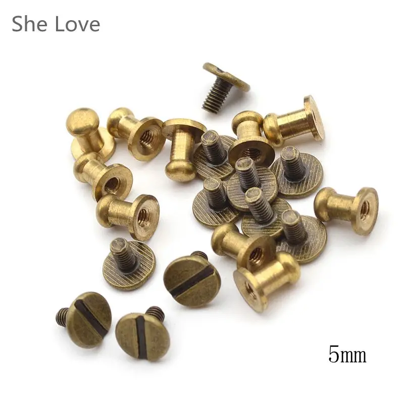 Online Buy Wholesale leather screw rivets from China leather screw