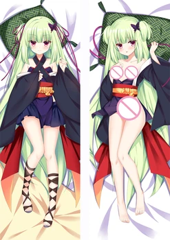 

2019-Jan update Japan Anime GalGame sexy girl Murasame Dakimakura body throw Pillow case Hugging Body Decorative Pillow Cover