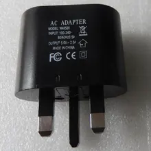 Высокое качество регулируемая вилка стандарта Великобритании для USB Зарядное устройство от сети стены Зарядное устройство для MTK6582, N9106, Allwinner A33, A31S, A23 планшет