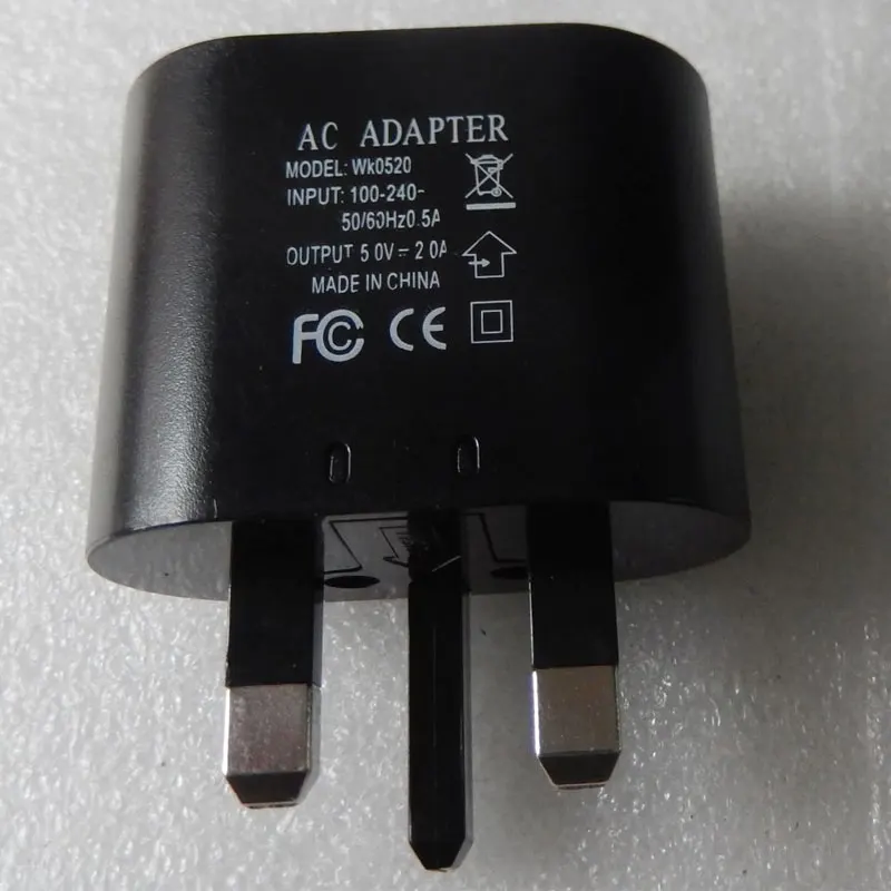 

High quality Adjustable UK plug USB charger Mains Wall Charger for MTK6582,N9106,Allwinner A33,A31S,A23 tablet
