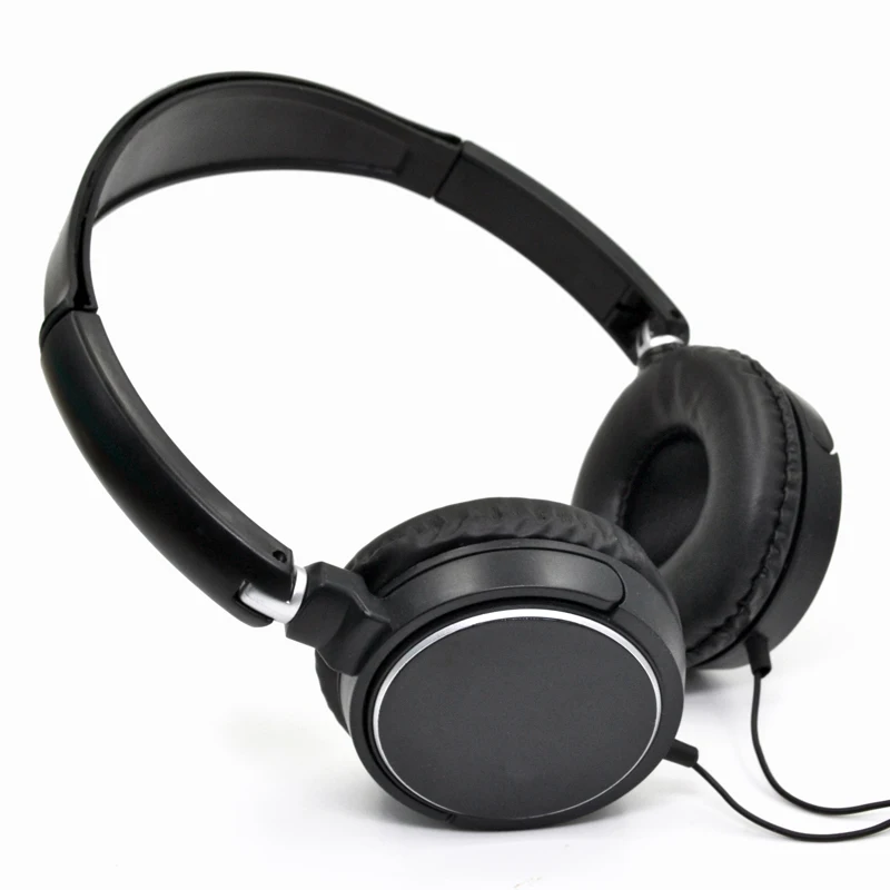 

1pc Wired Headband Headphones with Microphone 3.5mm Foldable Headset Stereo Extendable Earphone For Phone Computer