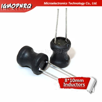 

10PCS I-shaped Coils Unshielded Wirewound Dip Power Inductors 0810(8*10mm)150uH 220uH 330uH 470uH 1/2.2/3.3/4.7/10mH Inductors