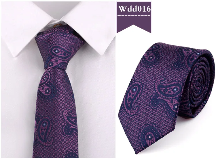 SHENNAIWEI Лидер продаж 6 см галстуки для шеи для мужчин 6 см свадебные аксессуары тонкие модные галстуки мужские вечерние деловые официальные - Цвет: 16