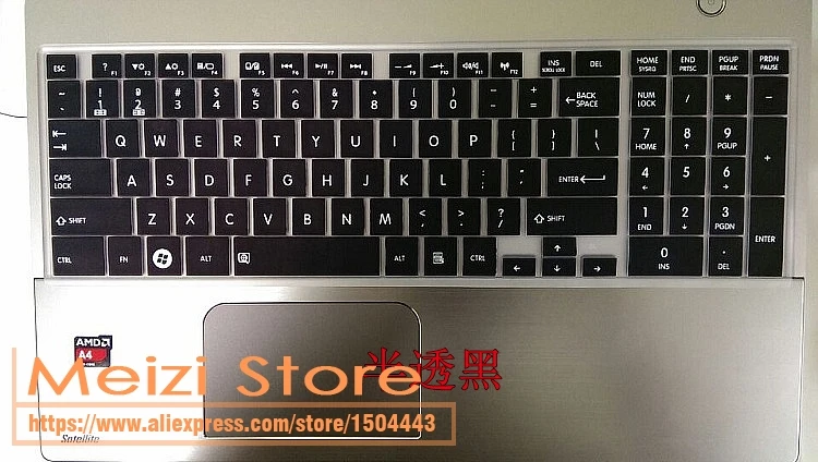 TPU Keyboard Cover Skin for Toshiba S55-C5247 S55-C5262 S55-C5274 S55-C5260 