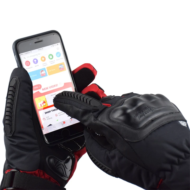 Бренд Suomy сенсорный экран водонепроницаемые перчатки для байкеров guantes moto invierno moto rbike перчатки luvas сохраняющие тепло