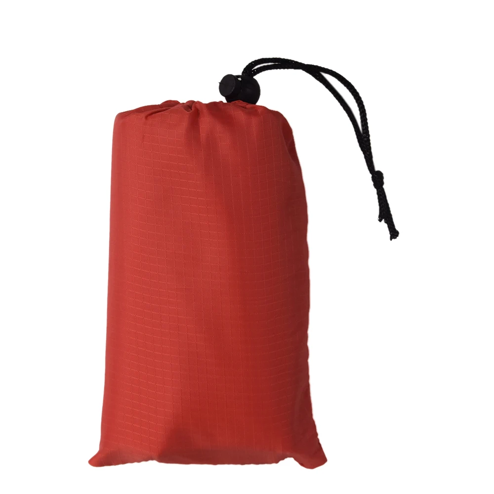 S/M/L Открытый Кемпинг пляжное одеяло с сумкой для хранения водонепроницаемый складываемый коврик для пикника Кемпинг песок земля покрытие коврик спальный коврик - Цвет: Красный