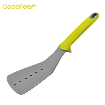 

Goodfeer Nylon Wide Slotted Turner Nonstick Pancake Flipper Tools Durable Spatula Frying Food Cooking Cookware kitchen Utensils