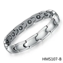 Nuevo Patrón de la Salud Pulsera MAGNÉTICA GS3156 Amantes de Acero de Titanio Pulsera de Moda de Corea Enviar Novio
