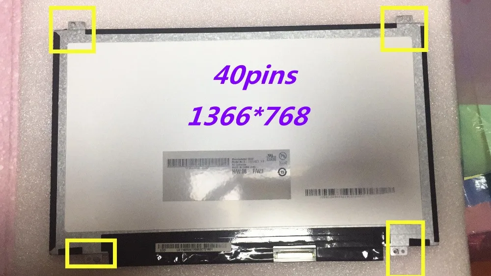 100% хорошая работа B116XW03 V.2 N116BGE-L41 N116BGE-L42 11 6 &quotHD 1366*768B116XW03 N116Laptop led дисплей ЖК-экран |