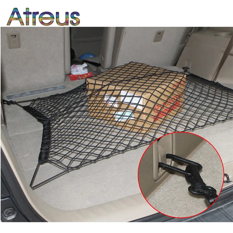 

Atreus 1Pc nylon car trunk multifunctional storage bag for Toyota Corolla Seat Leon 3 Jeep Fiat Skoda Fabia Rapid Renault Duster