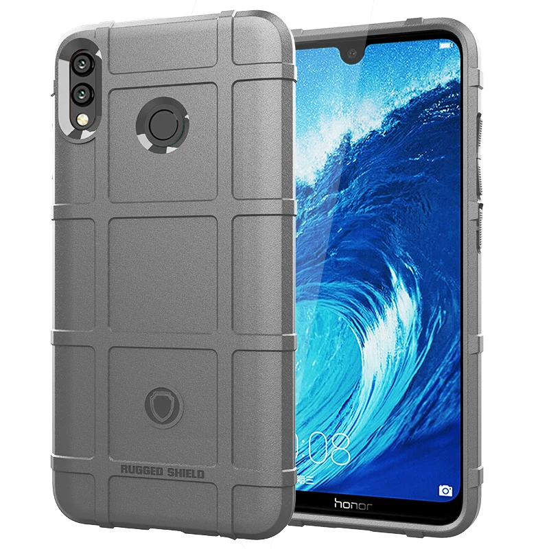 Чехол для Huawei honor 8X Max задняя крышка чехол Honor ударопрочный броня TPU кожаный мягкий