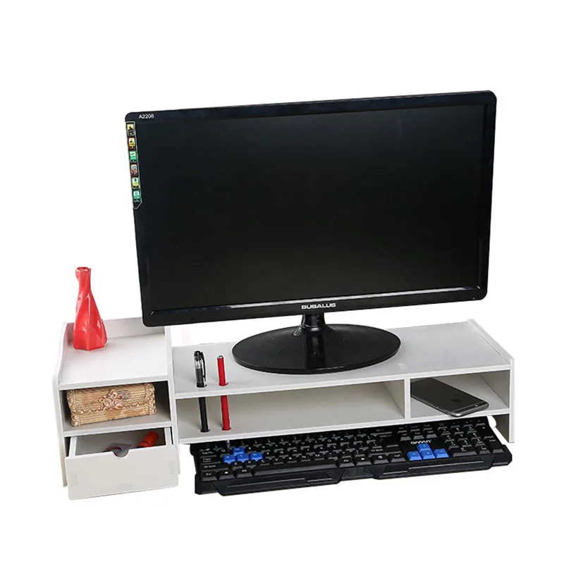 

Living Room PC Compute Laptop Stand Router Storage Racks TV Set Set-top Box Remote Control Household Decor Storage Box Shelves