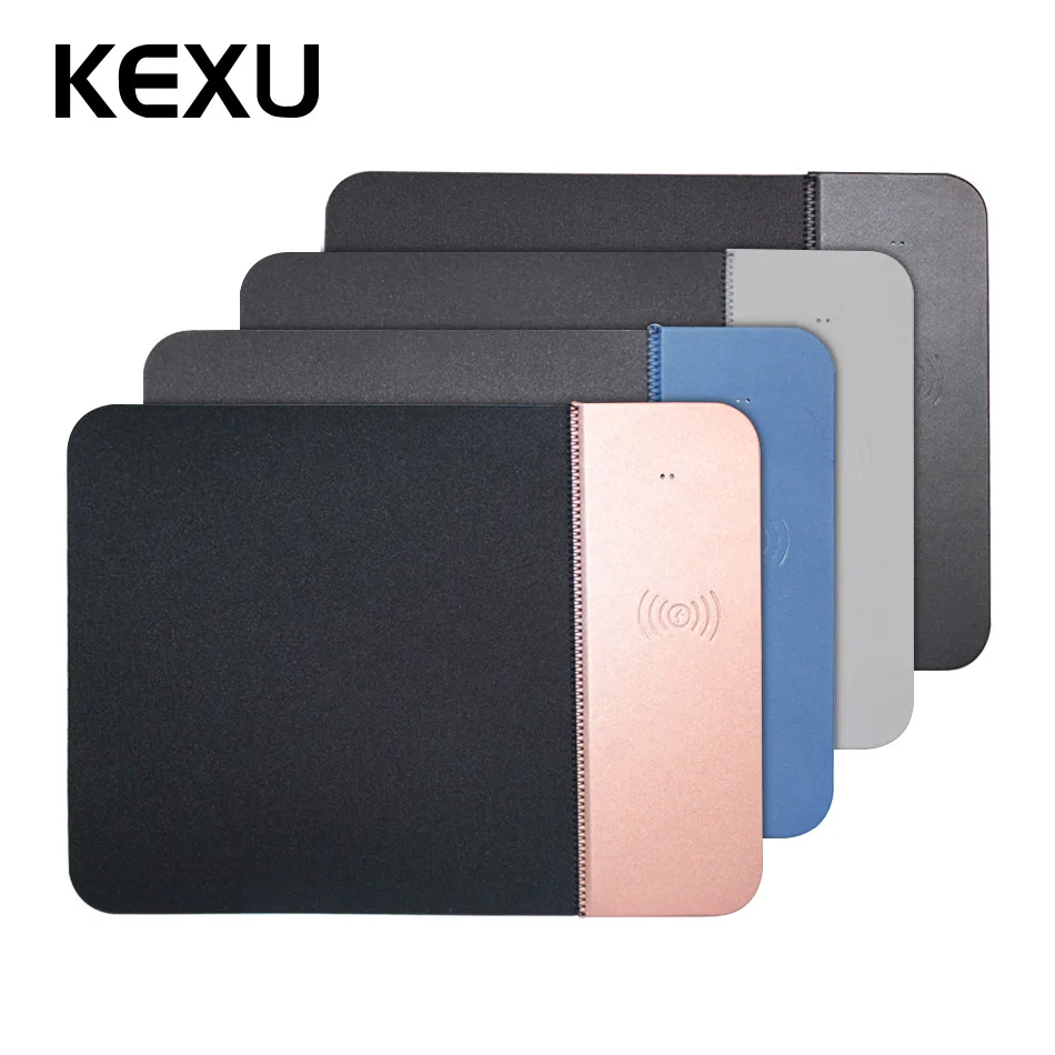 

KEXU Mobile Phone Qi 5V/1A Wireless Charger Charging Mouse Pad Mat for iPhone X 8 8Plus for Samsung S8 Plus S7 Edge Note 8 Note5