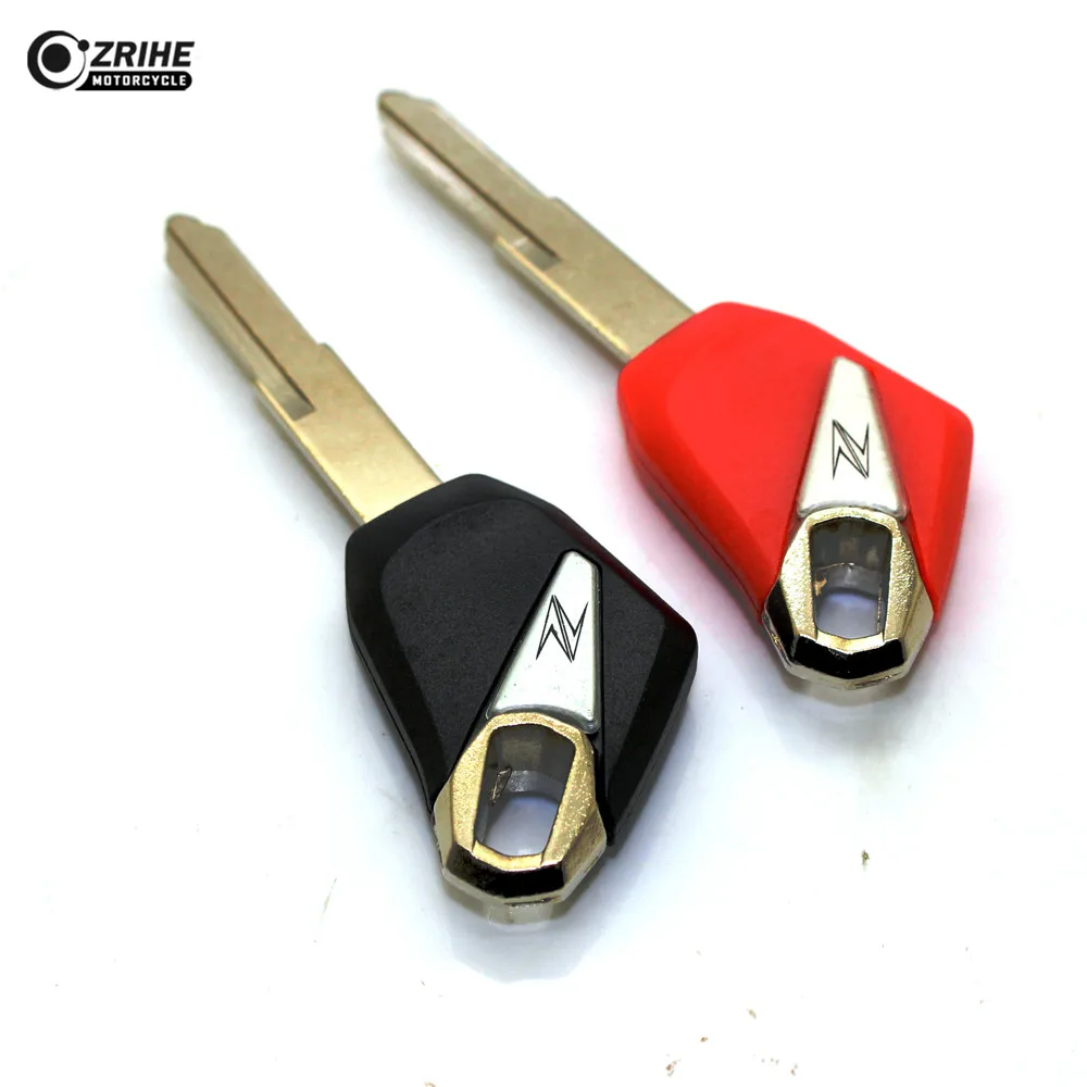Motorcycle Key Blank Embryo For LOGO 1400 for KAWASAKI ZX 6R ZX-6R ZZR1400 ninja zx-14  Motorcycle Blank Key Uncut Blade