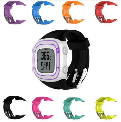 50 шт. силиконовый банад для Garmin Forerunner 10 15 GPS спортивные часы бега маленькие