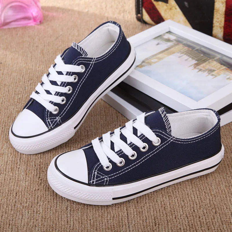 الربيع Convirs تشاك جميع نجوم الأطفال أحذية الرياضة تنفس الفتيان رياضية الاطفال أحذية للفتيات الجينز مسطح حذاء قماش