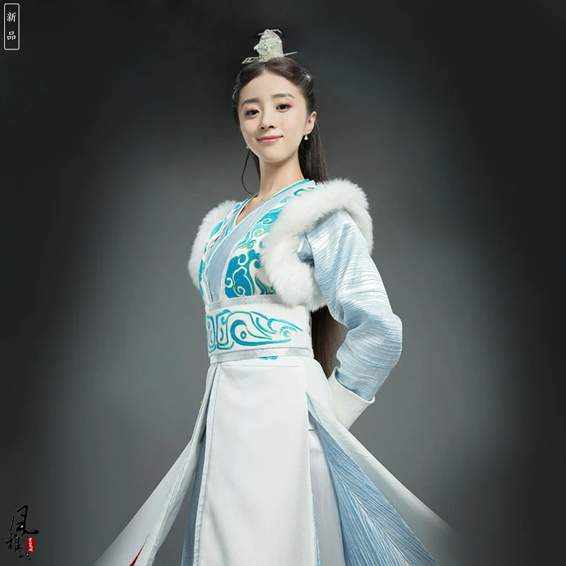 Empress Wen Xian Dugu Jia Luo Swordlady Hanfu Costume For Tv Play The Legend Of Dugu Drama Costume Stage Performance Hanfu Aliexpress