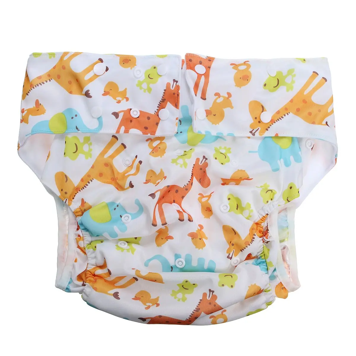 1pcs Cute Baby Diapers Polyester Waterproof Diaper Wash Diapers