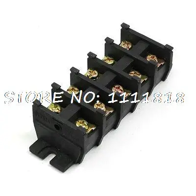 

Bronze Tone 5 Position Screw Barrier Strip Terminal Blocks 600V 60A
