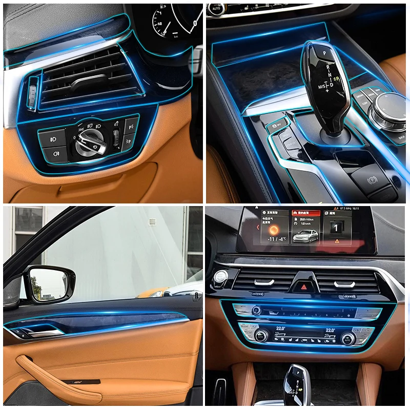 Автомобильные аксессуары для BMW прозрачные ТПУ рекламные пленки Чехлы для BMW X1 X5 X6 3 7 серии декоративные наклейки и наклейки