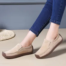 Г. весенне-летняя новая женская обувь в европейском и американском стиле повседневная комфортная обувь на плоской подошве из натуральной кожи L22