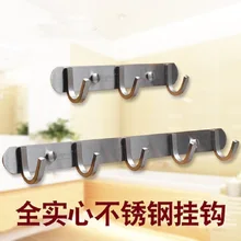 304 stainless steel hook kitchen bathroom clothes Towel Hook wall thickening high load-bearing durable high quality