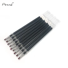 20 шт./компл. 0,7 мм для заправки зажигалок для gelpen офисные канцелярские принадлежности черно-синий стержни для гелевых ручек